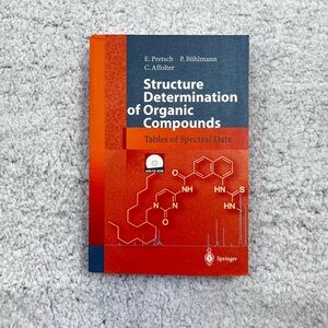 Structure Determination of Organic Compounds:Tables of Spectral Data 3rd Edition